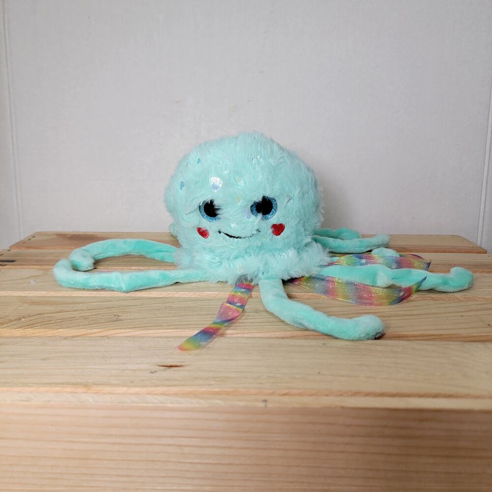 Small Turquoise Jellyfish Plush
